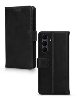 Mobilize Premium Gelly Wallet Book Case Samsung Galaxy S25 FE Black