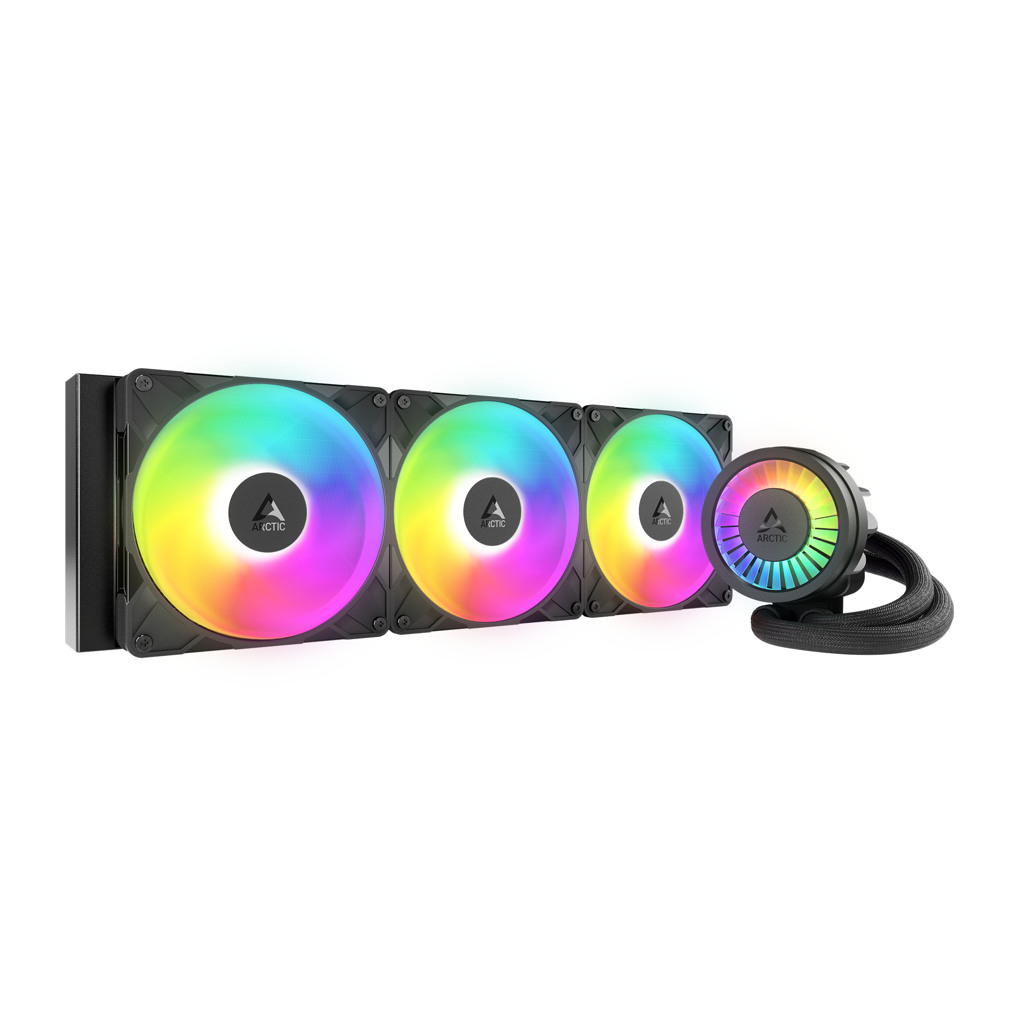 ARCTIC Liquid Freezer III Pro 420 A-RGB Processor Alles-in-één vloeistofkoeler 14 cm Zwart - Afbeelding 2