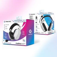 Oniverse Polaris Headset Bedraad en draadloos Hoofdband Gamen USB Type-C / USB Type-A Bluetooth Zwart, Wit - Afbeelding 13