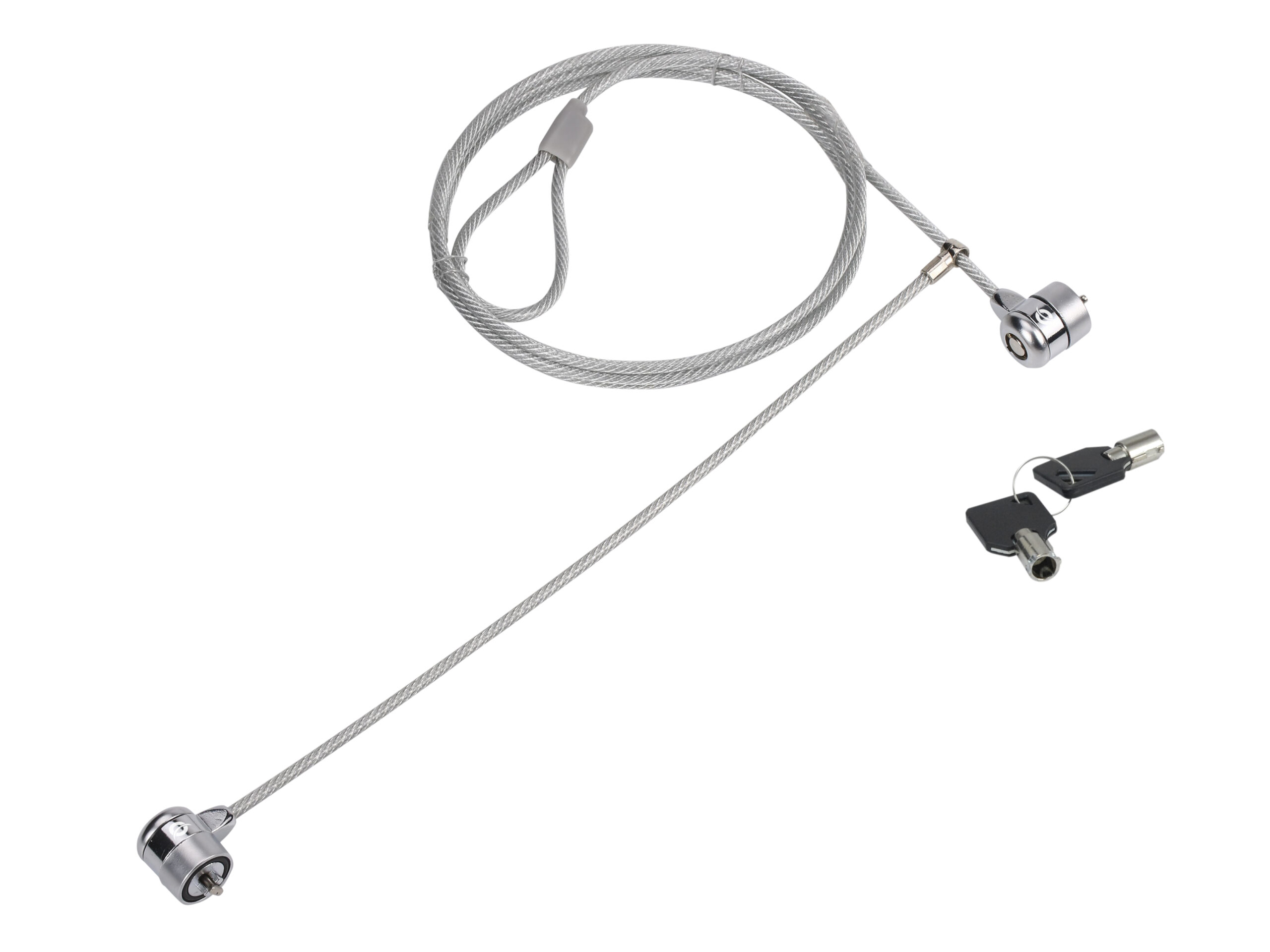 Conceptronic CNBSLOCK15T kabelslot Zilver 1,5 m