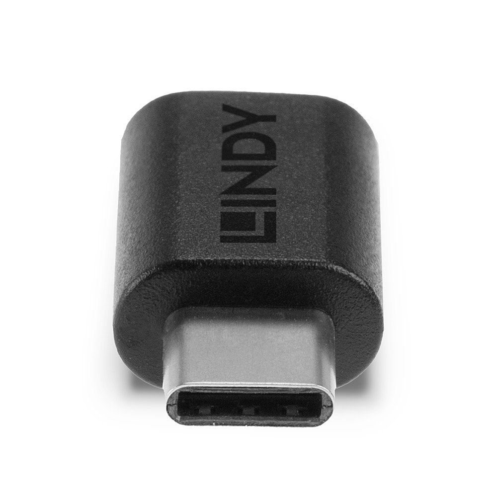 Lindy 41893 tussenstuk voor kabels USB 3.2 Type C Zwart - Afbeelding 4