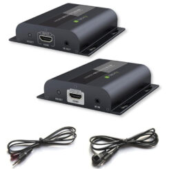 Techly IDATA EXTIP-383RV4 audio/video extender AV-receiver Zwart - Afbeelding 3