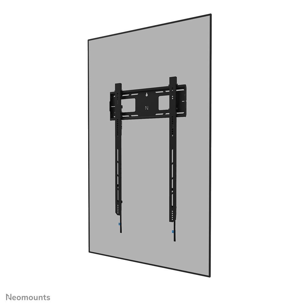 Neomounts WL30-750BL18P Heavy duty muurbeugel 50-98" - vlak - vergrendelbaar - portrait - snelle installatie - TÜV - Afbeelding 2