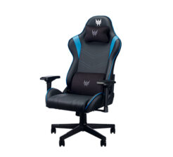 Acer PREDATOR RIFT PC-gamestoel Gecapitonneerde zitting Zwart, Blauw - Afbeelding 4