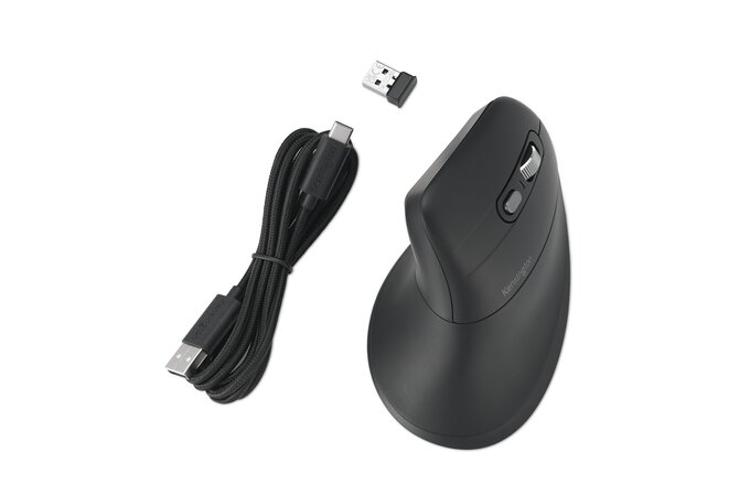 Kensington Pro Fit Ergo MY630 EQ muis Kantoor Rechtshandig RF Wireless + Bluetooth + USB Type-A 2400 DPI - Afbeelding 8