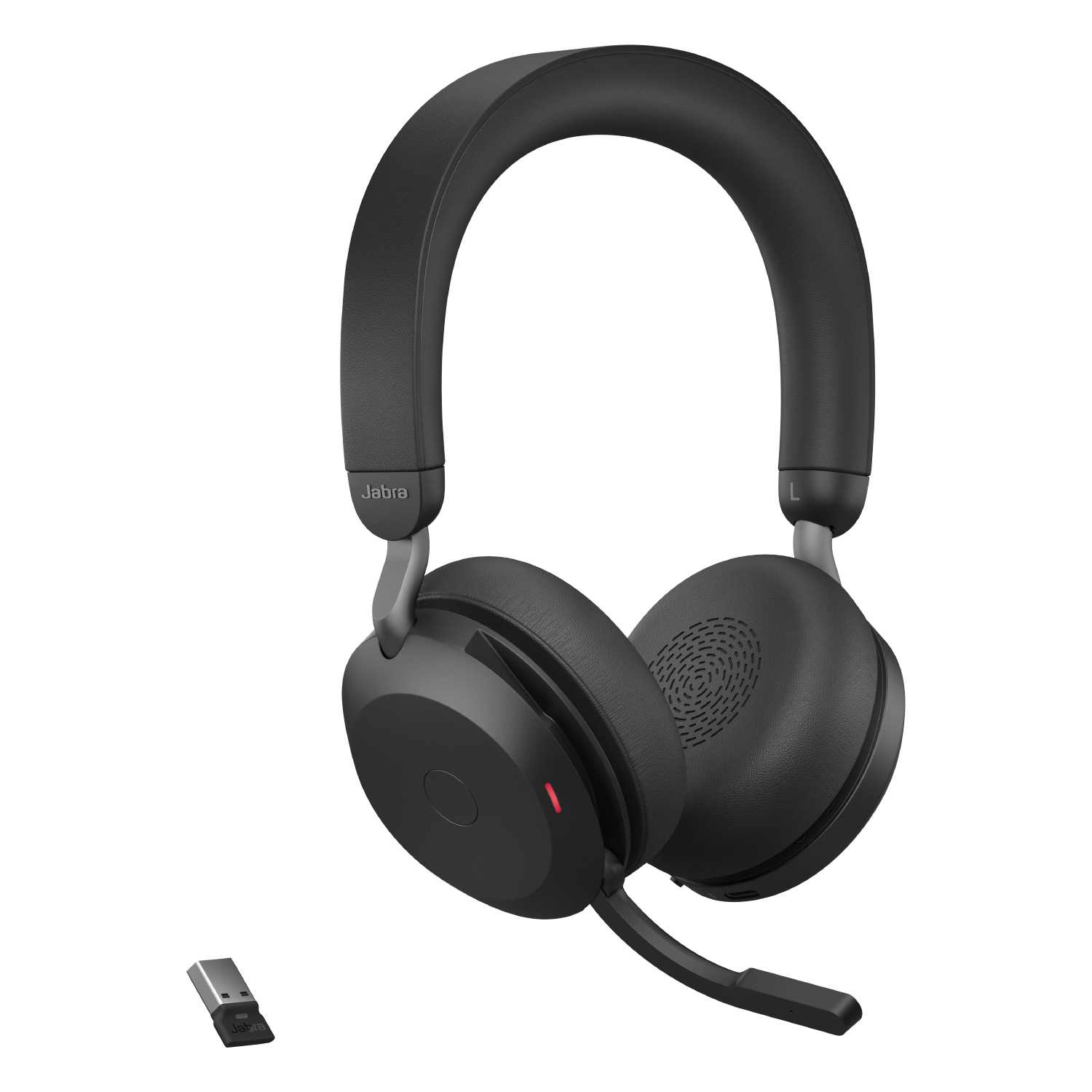 Jabra Evolve2 75 Headset Bedraad en draadloos Hoofdband Kantoor/callcenter Bluetooth Oplaadhouder Zwart - Afbeelding 4