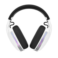 Oniverse Polaris Headset Bedraad en draadloos Hoofdband Gamen USB Type-C / USB Type-A Bluetooth Zwart, Wit - Afbeelding 4