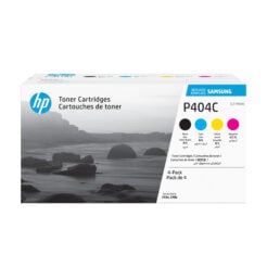 Samsung CLT-P404C 4-pack zwarte/cyaan/magenta/gele tonercartridges