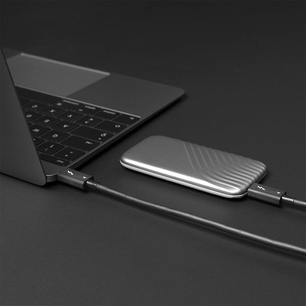 Lindy 31120 Thunderbolt-kabel 1 m 40 Gbit/s Zwart - Afbeelding 6