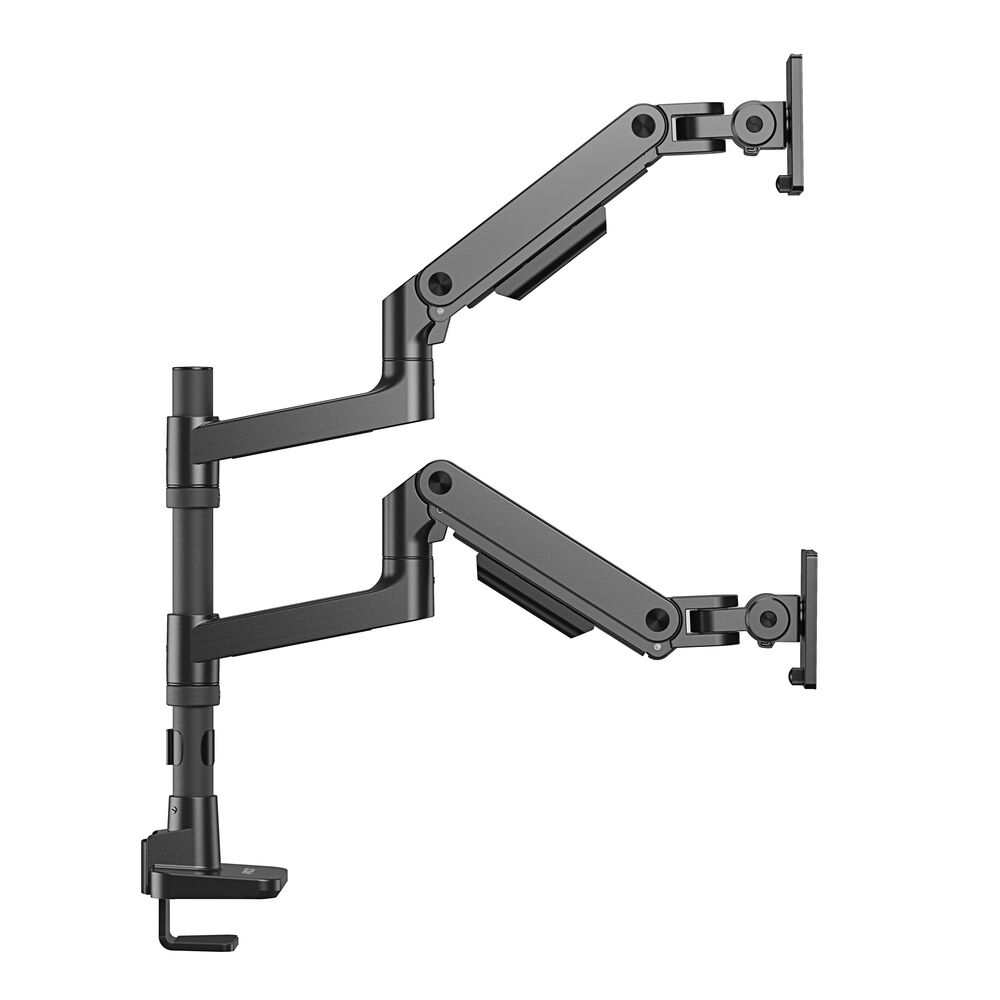 ACT Monitorarm 49" office premium, gasveer, paalbevestiging, 2 schermen - Afbeelding 9