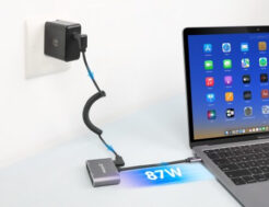 Manhattan USB-C dock/hub, poorten (4): HDMI, USB-A, USB-C en VGA, met Power Delivery (PD) 87 W - vereist een externe USB-C-lader (niet inbegrepen). USB-gevoed (geen externe voeding vereist) wanneer PD niet wordt gebruikt, aluminium - Afbeelding 9
