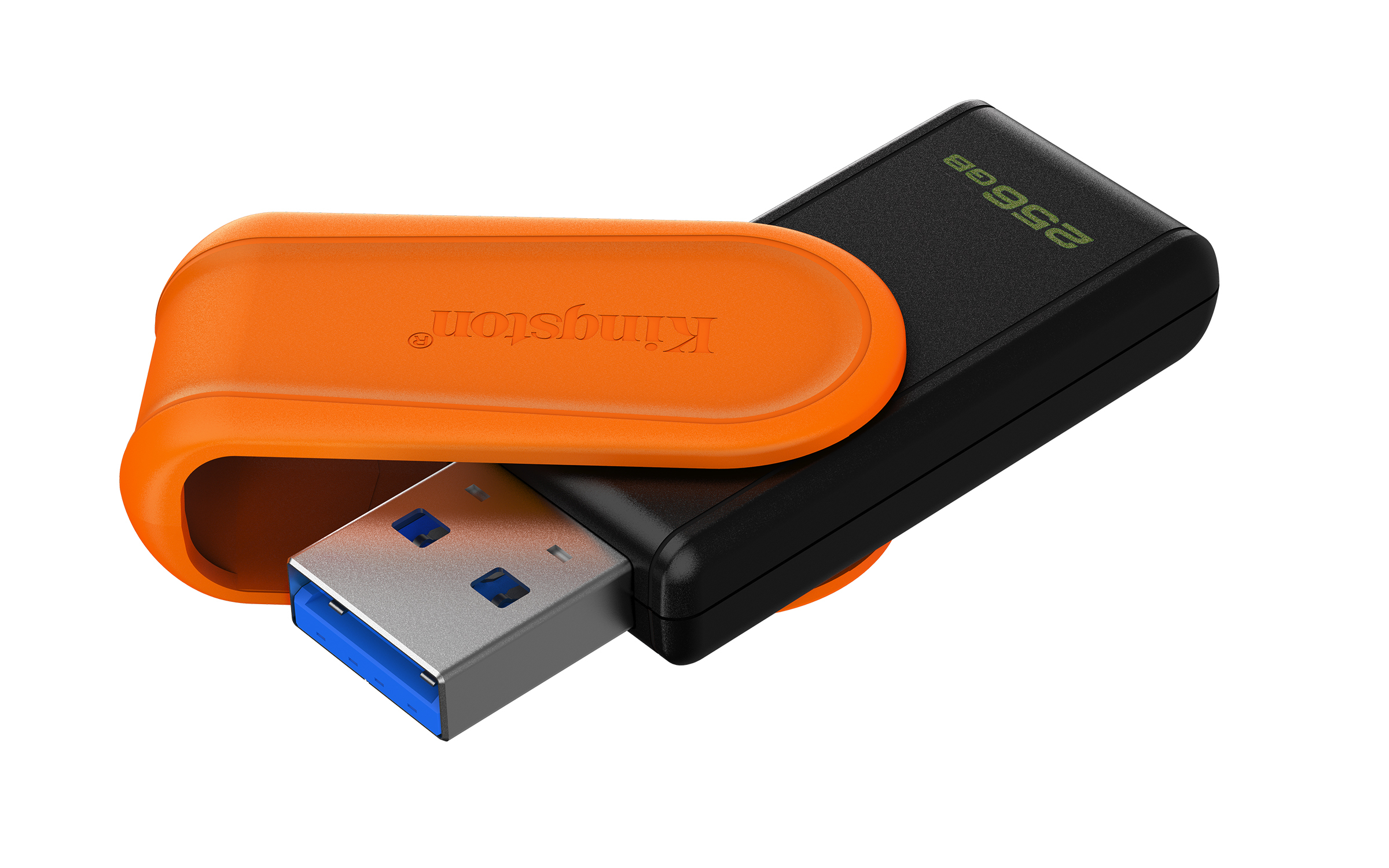 Kingston Technology DataTraveler 256GB Portable USB 3.2 Gen 1 Exodia S (Black/Orange) - Afbeelding 3