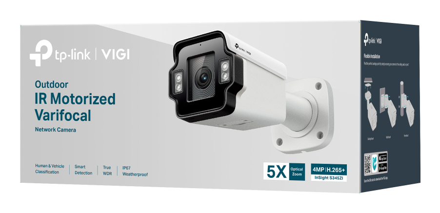 TP-Link VIGI InSight S345ZI Kogel (vorm) IP-beveiligingscamera Buiten 2688 x 1520 Pixels Muur - Afbeelding 5