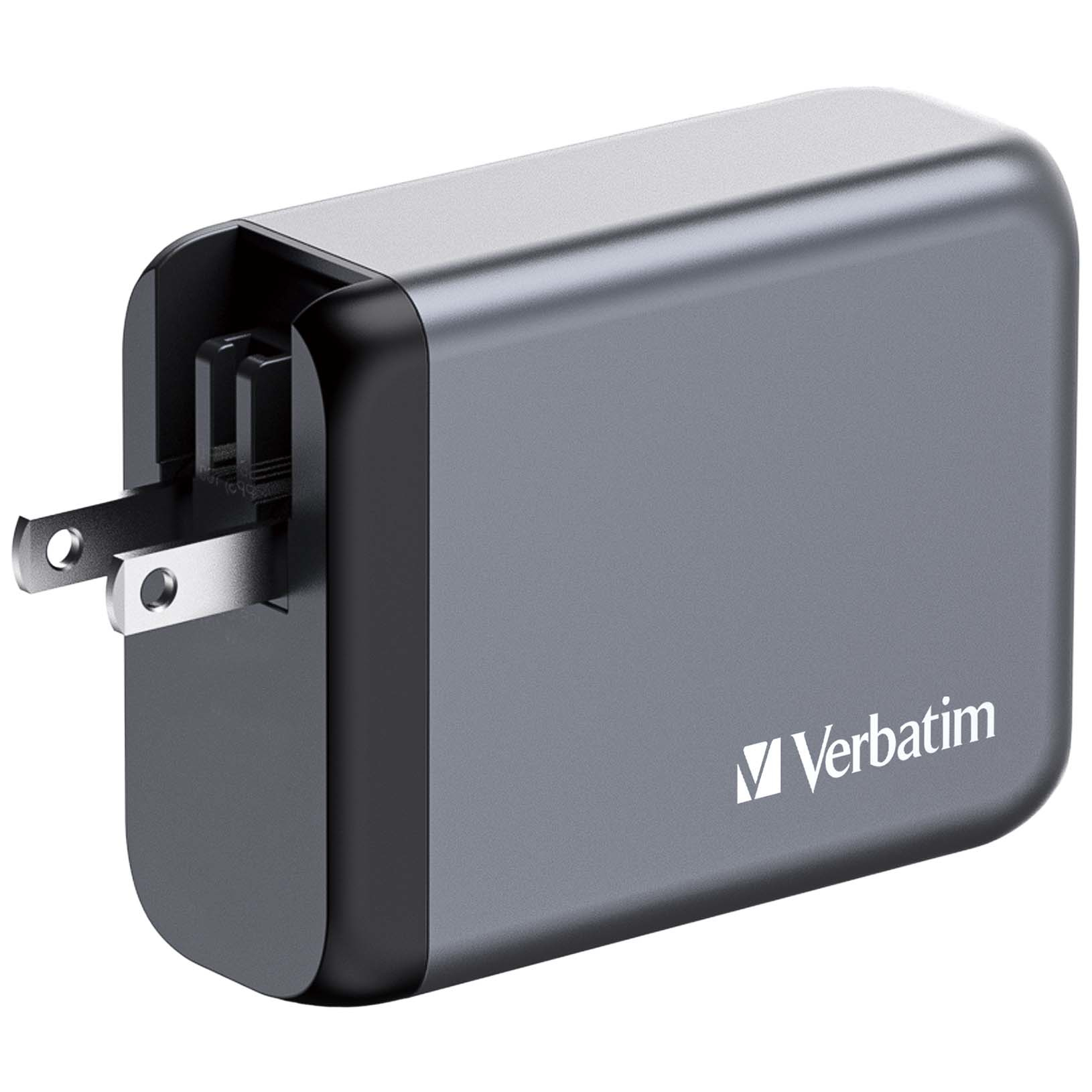 Verbatim 100 W GaN-wandoplader met vier poorten 2 x USB-C PD 100 W / 1 x USB-C PD 65 W / 1 x USB-A QC 3.0 (EU/VK/VS) - Afbeelding 10