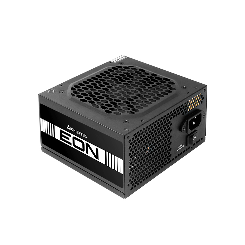 Chieftec EON power supply unit 600 W 20+4 pin ATX ATX Zwart - Afbeelding 2
