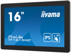 iiyama ProLite TF1615MC-B1 computer monitor 39,6 cm (15.6") 1920 x 1080 Pixels Full HD Touchscreen Zwart - Afbeelding 4