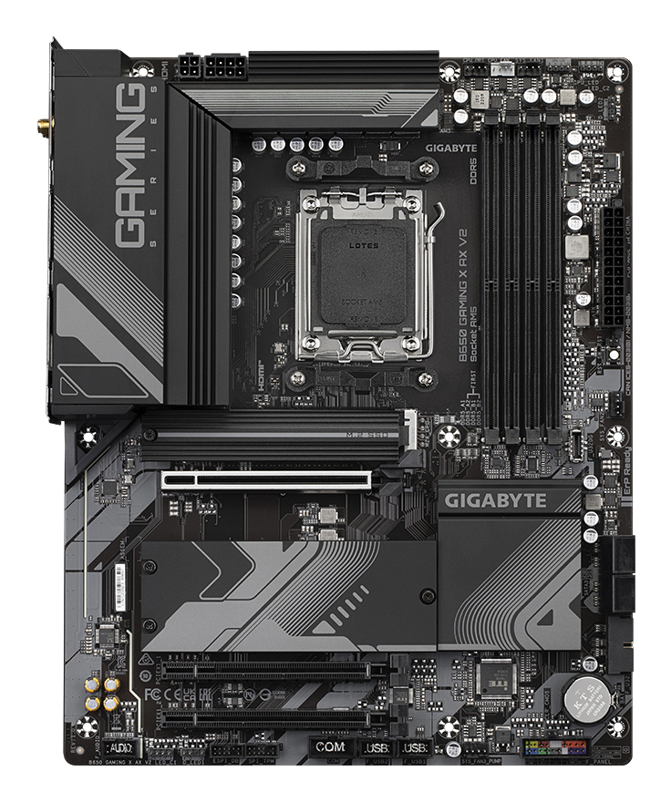 GIGABYTE B650 GAMING X AX V2 moederbord AMD B650 Socket AM5 ATX - Afbeelding 3