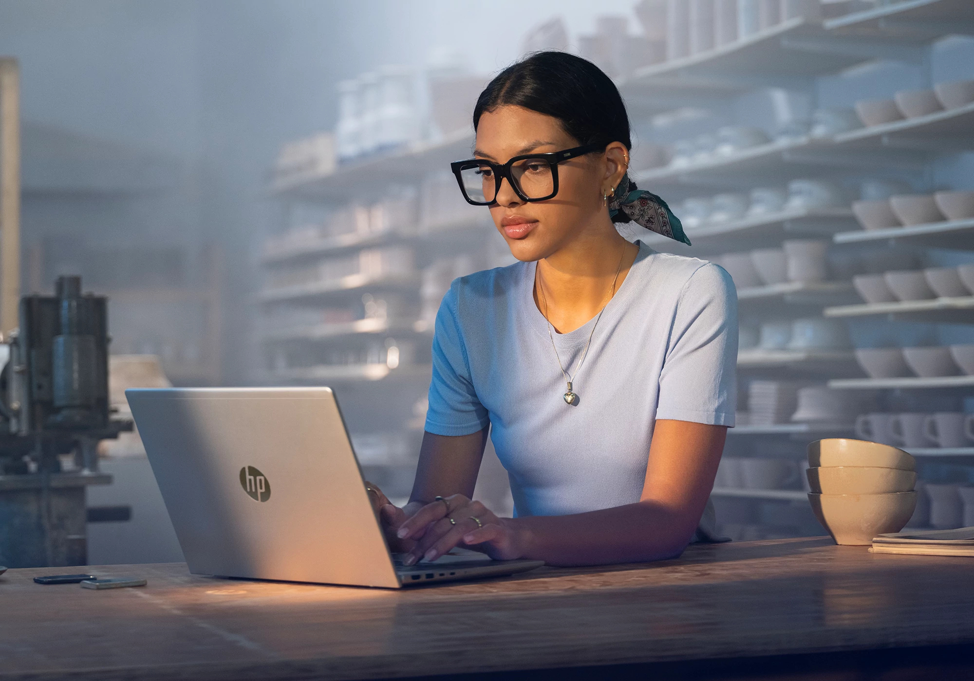 HP ProBook 4 G1a 14 AI AMD Ryzen™ 7 250 Laptop 35,6 cm (14") WUXGA 16 GB DDR5-SDRAM 512 GB SSD Wi-Fi 6E (802.11ax) Windows 11 Pro AI PC Zilver - Afbeelding 8