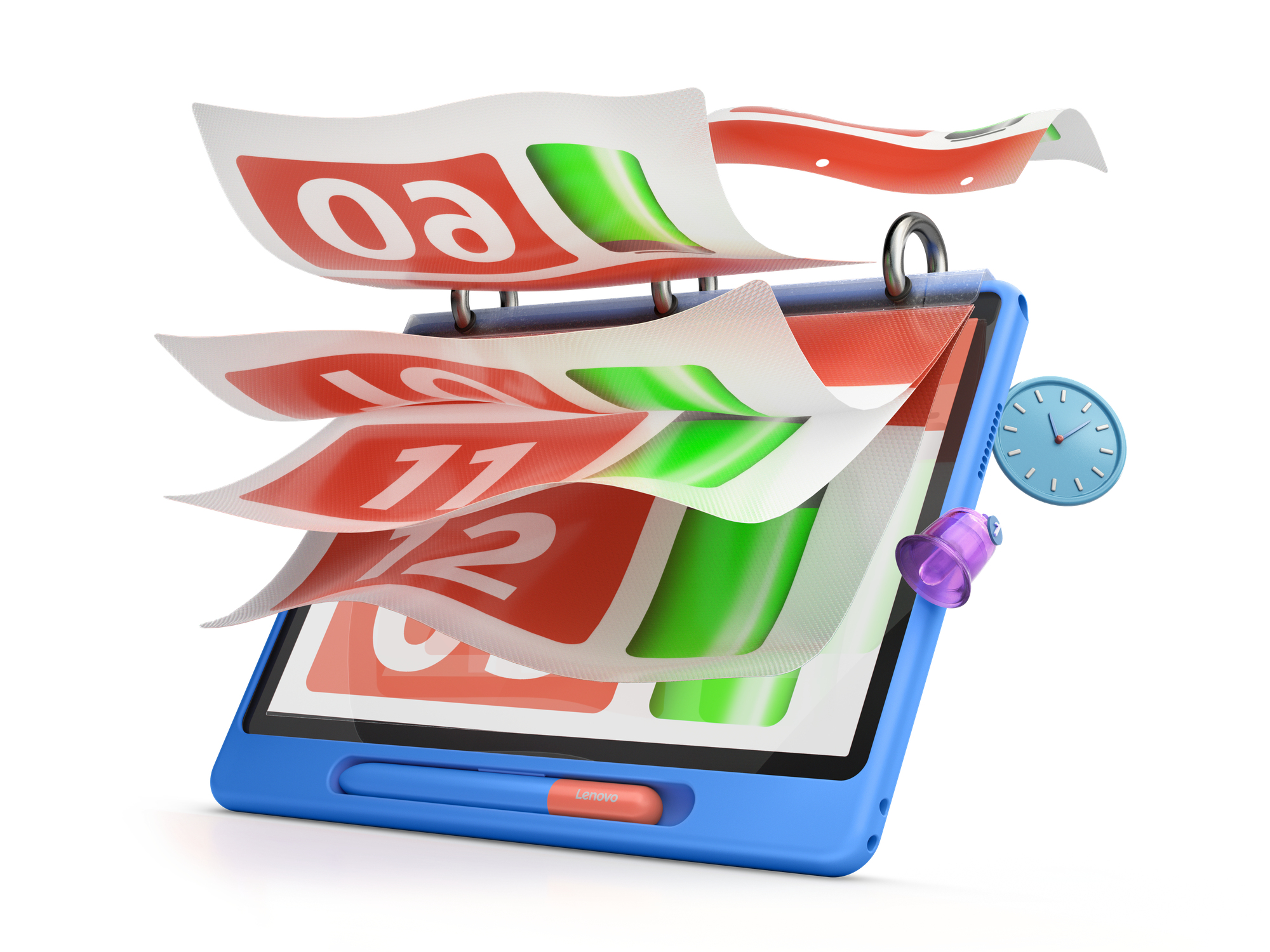 Lenovo Tab Mediatek 64 GB 25,6 cm (10.1") 4 GB Wi-Fi 5 (802.11ac) Android 14 Grijs - Afbeelding 22