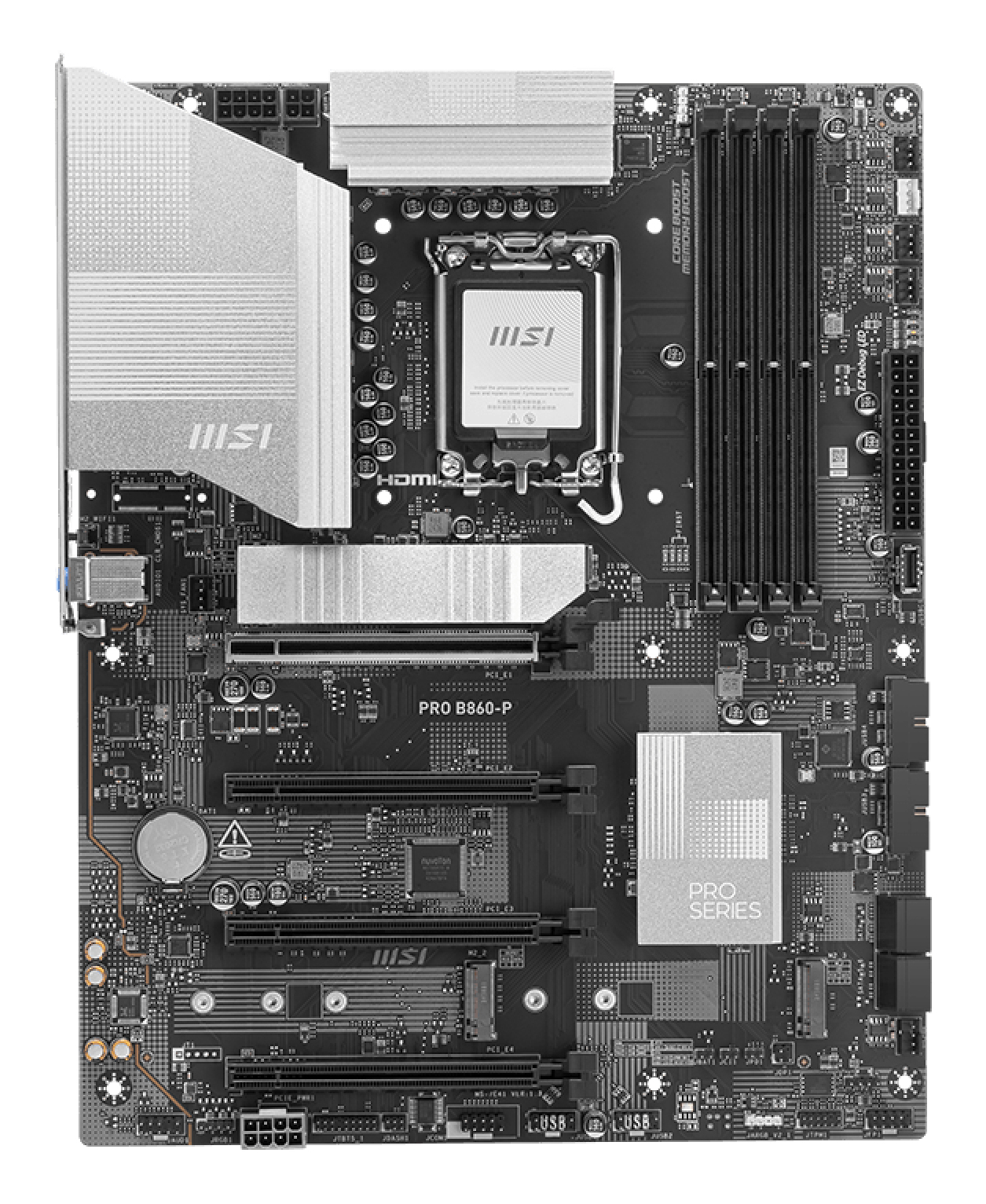 MSI PRO B860-P moederbord Intel B860 LGA 1851 (Socket V1) ATX - Afbeelding 3