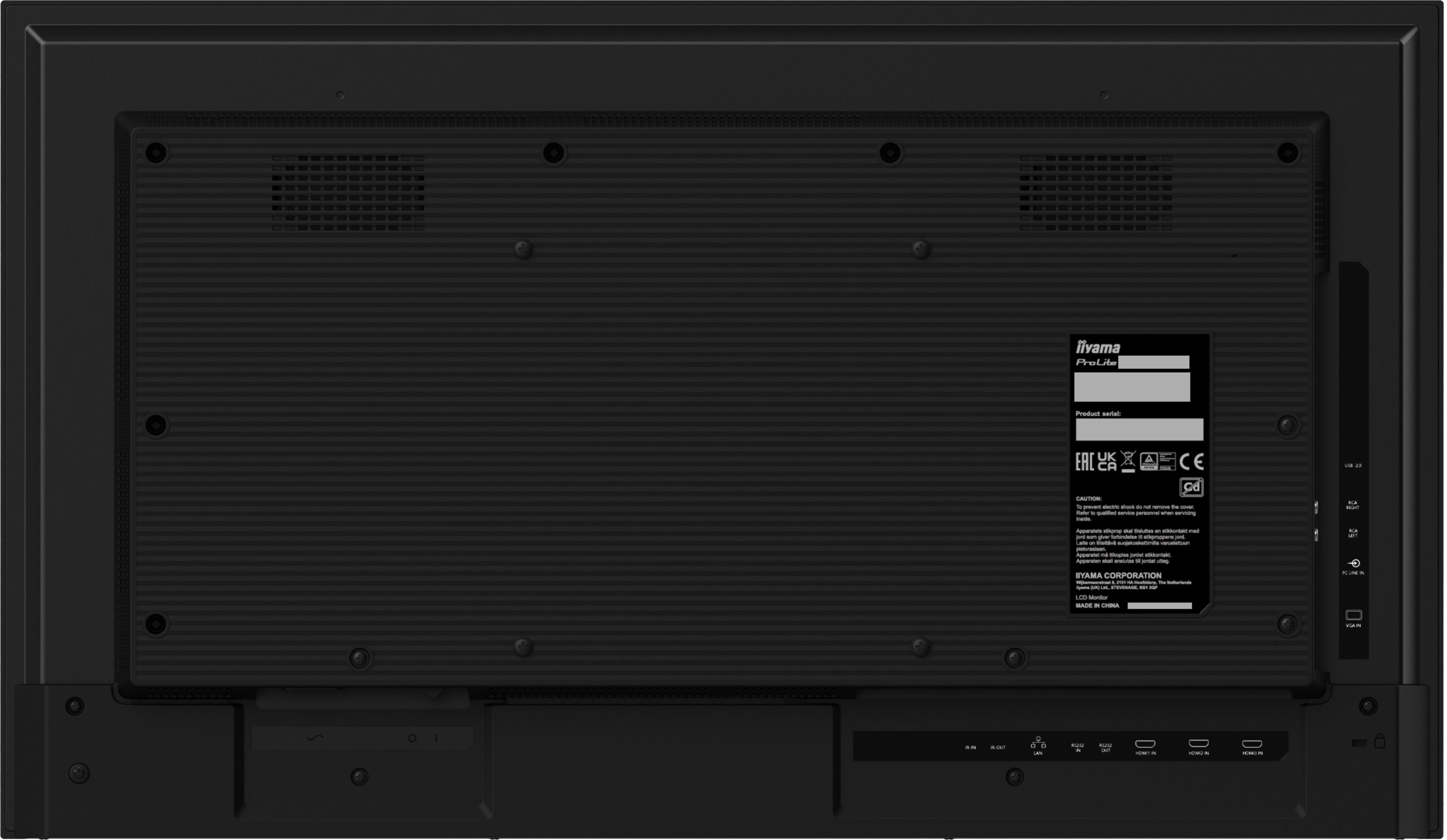 iiyama LH3275HS-B1AG beeldkrant Digitale signage flatscreen 81,3 cm (32") LCD Wifi 500 cd/m² Full HD Zwart Type processor Android 11 24/7 - Afbeelding 13