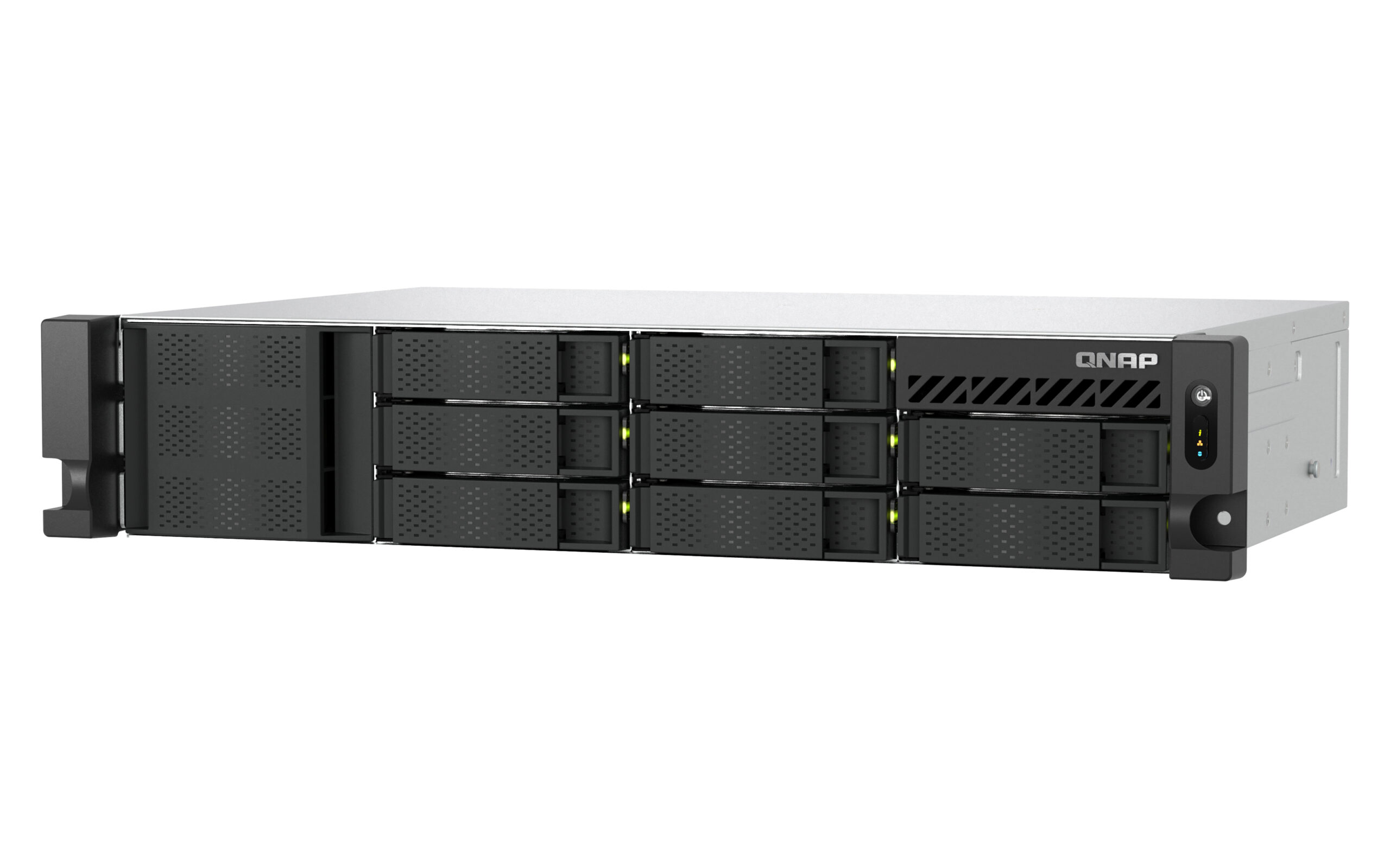 QNAP TS-855EU-8G data-opslag-server NAS Rack (2U) Intel Atom® C5125 8 GB DDR4 0 TB QuTS hero Zwart - Afbeelding 11