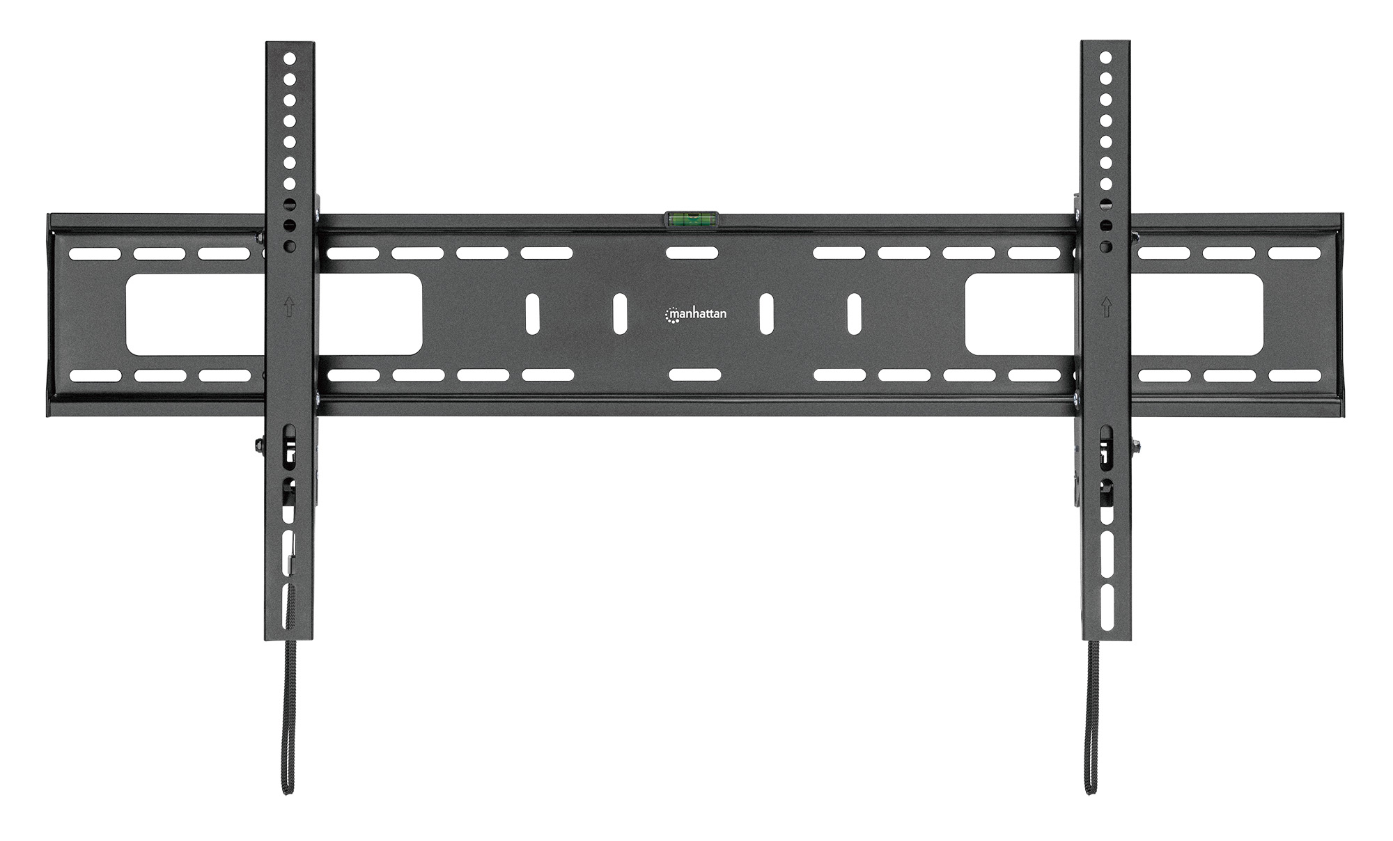 Manhattan Wandbeugel met verlenging voor TV’s en monitoren (Kantelbaar, anti-diefstal), voor schermen 37"–100", VESA-compatibiliteit: van 200×200 tot 800×400 mm (controleer de afmetingen van de vier montagegaten aan de achterzijde), max 75 kg, zwart - Afbeelding 7