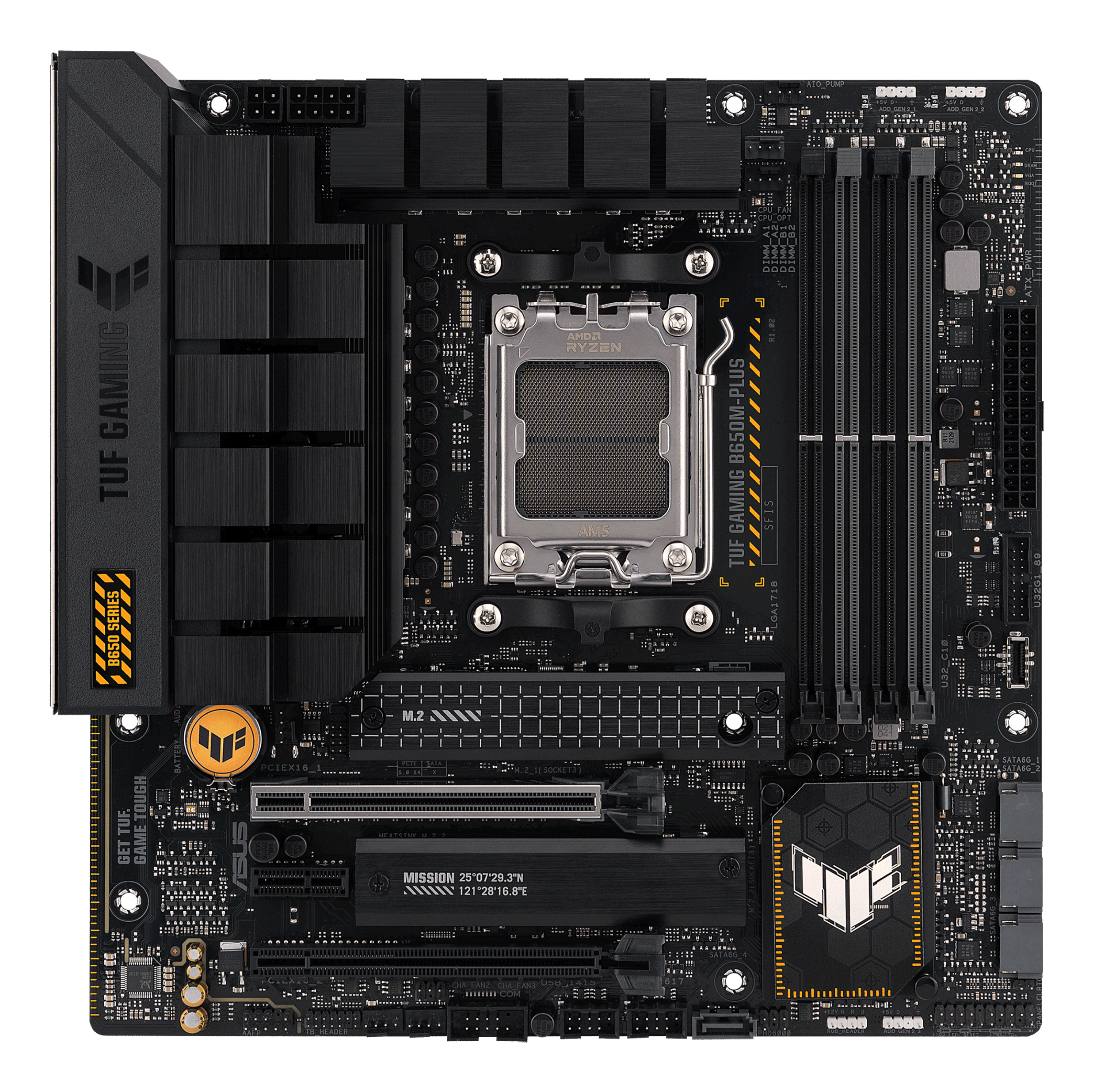 ASUS TUF GAMING B650M-PLUS AMD B650 Socket AM5 micro ATX - Afbeelding 2