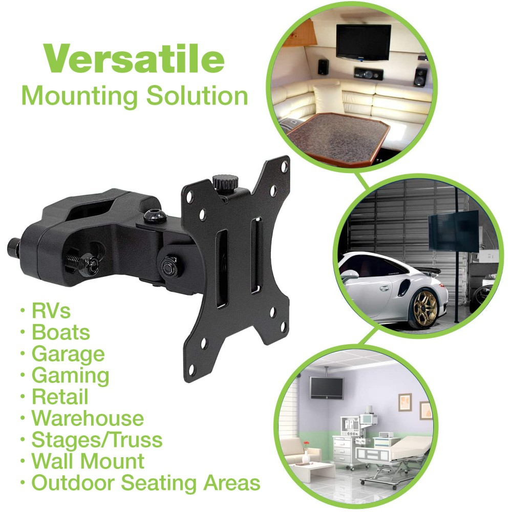 Techly ICALCD100BK Bureau Zwart - Afbeelding 12