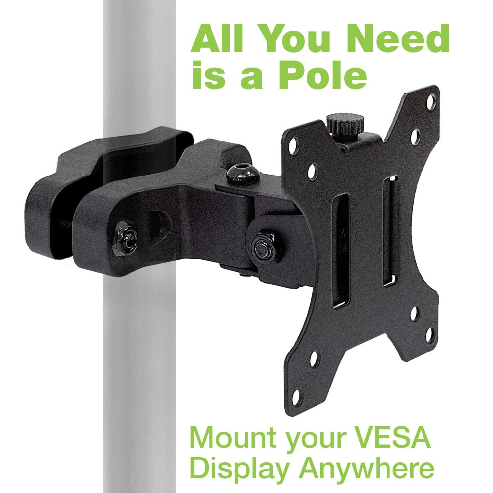 Techly ICALCD100BK Bureau Zwart - Afbeelding 5