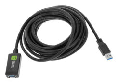 Techly ICUR3050G USB-kabel USB 3.2 Gen 1 (3.1 Gen 1) 5 m USB A Zwart - Afbeelding 3