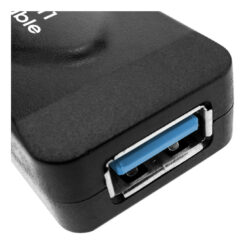 Techly ICUR3050G USB-kabel USB 3.2 Gen 1 (3.1 Gen 1) 5 m USB A Zwart - Afbeelding 6