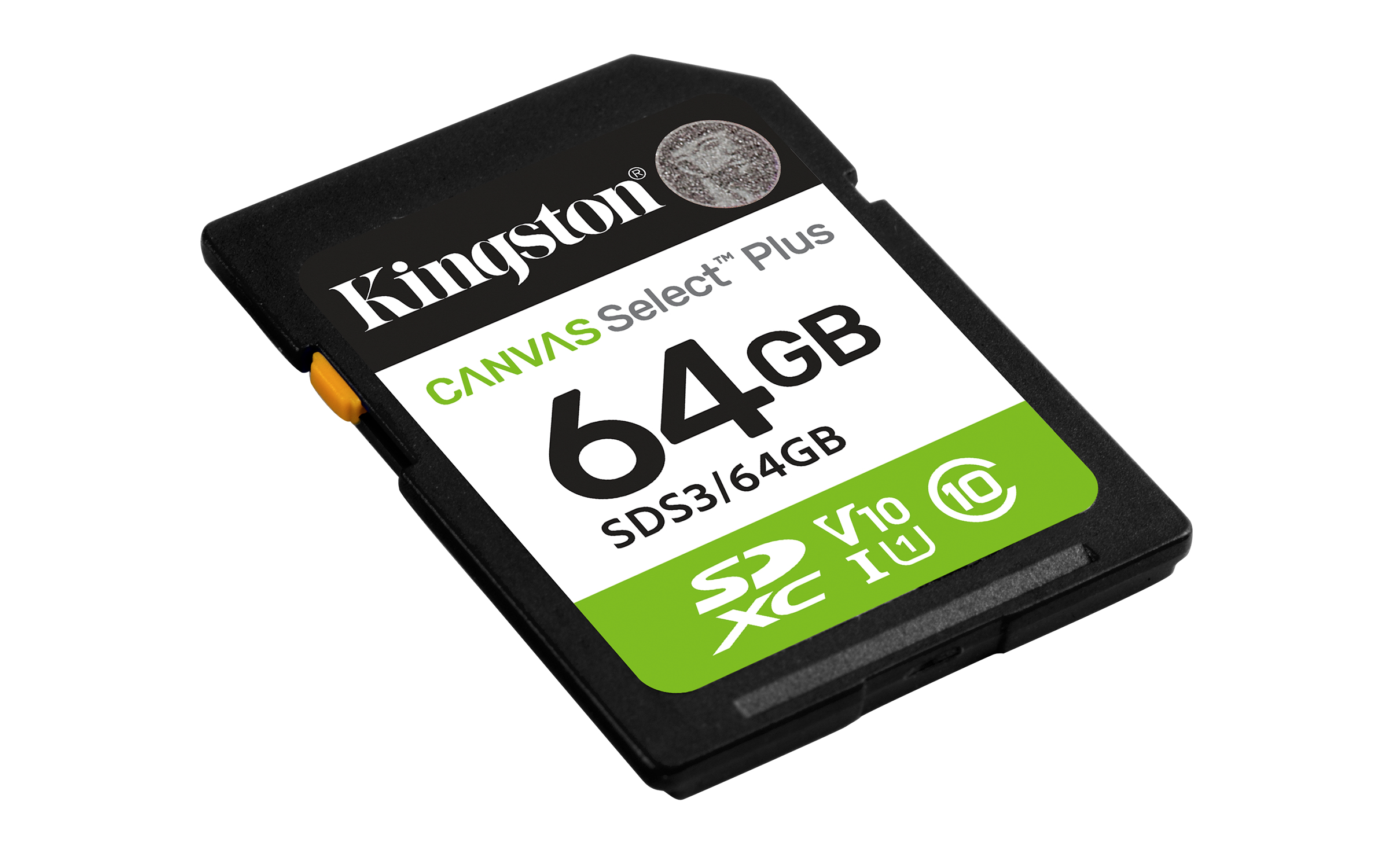 Kingston Technology 64GB SDXC Canvas Select Plus Gen3 100MB/s C10 UHS-I U1 V10 - Afbeelding 3