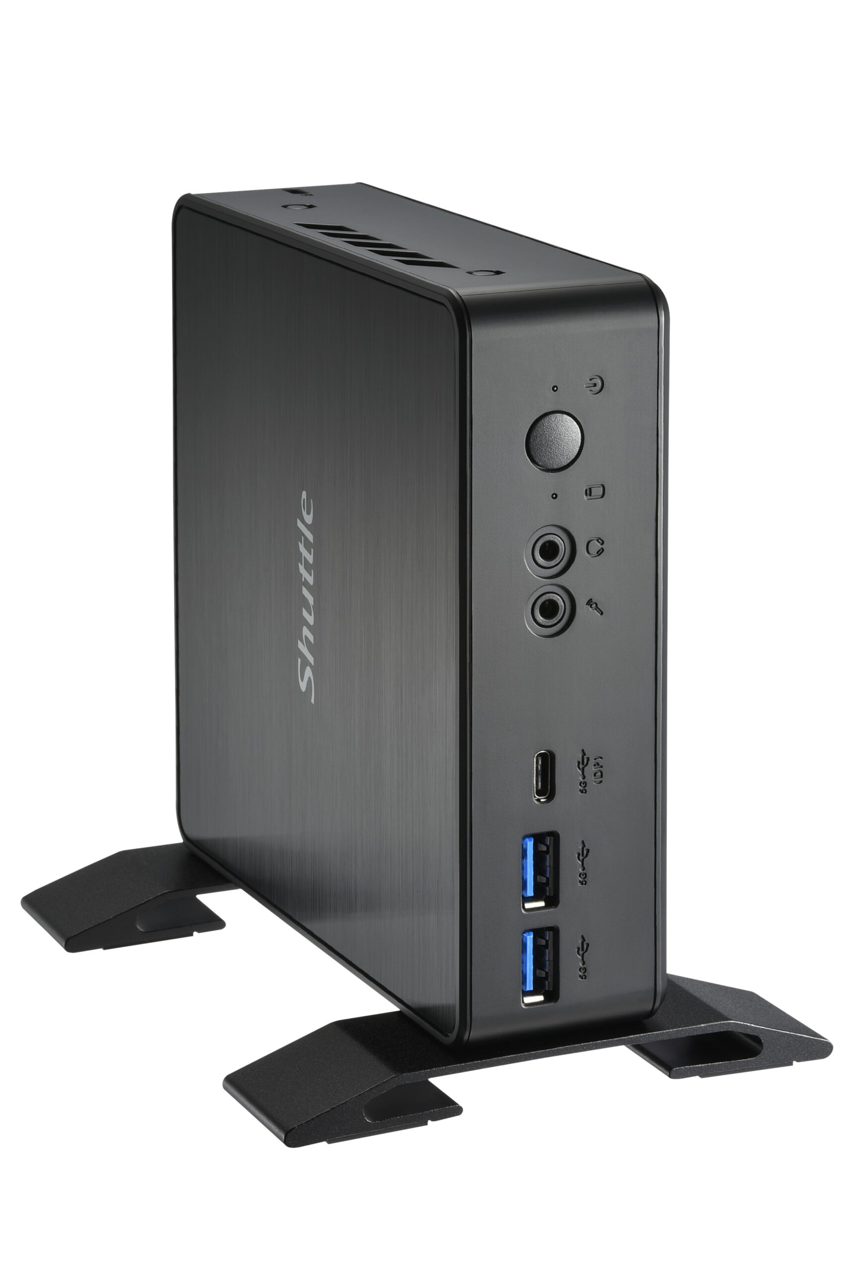 Shuttle XPC Nano PC NC40U5, Intel Core i5-1235U, 1x HDMI, 1x DP,1xUSB-C/DP, 6x USB3.2, 1x 2.5" bay, 2x M.2, 1x LAN, RAID, 24/7 permanent gebruik, incl. VESA & Stand - Afbeelding 7
