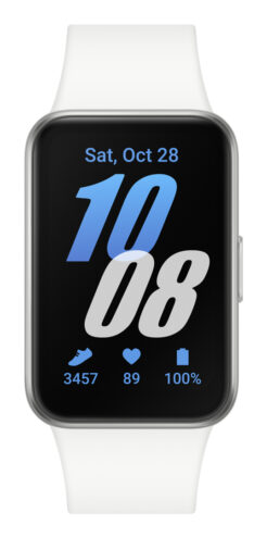 Samsung Galaxy Fit3 4,06 cm (1.6") AMOLED 40 mm Digitaal 256 x 402 Pixels Touchscreen Zilver - Afbeelding 3
