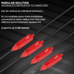 Lindy 42782 USB-kabel USB 2.0 12 m USB A 0,48 Gbit/s Zwart - Afbeelding 8