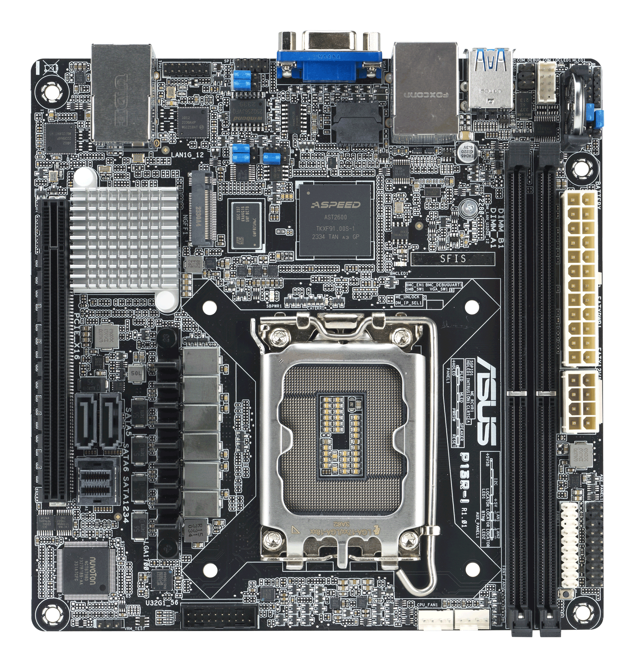 ASUS P13R-I Intel C262 LGA 1700 mini ITX - Afbeelding 4