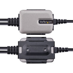 StarTech.com 60cm 2-Port USB naar Seriëel Adapter Kabel, COM Retention, Verwisselbare DB9 Schroeven/Moeren, USB-A naar RS232 DB9 Converter, FTDI IC, ESD Bescherming, Windows/macOS/ChromeOS/Linux - Afbeelding 7