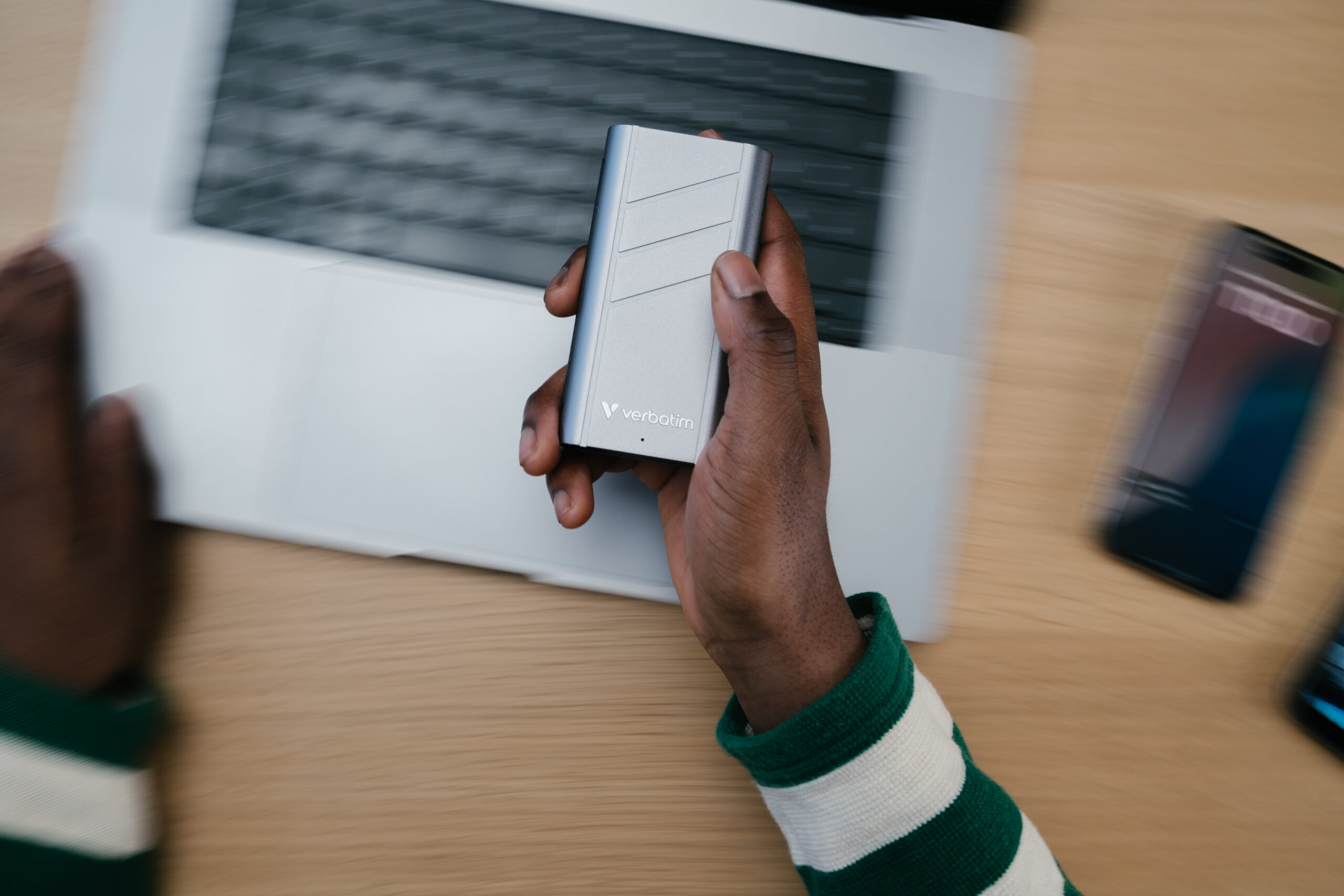 Verbatim TurboMetal SSD USB4 1TB USB Type-C USB4 Gen 2x2 Zilver - Afbeelding 6