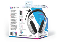 Oniverse Polaris Headset Bedraad en draadloos Hoofdband Gamen USB Type-C / USB Type-A Bluetooth Zwart, Wit - Afbeelding 11