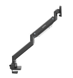 Manhattan Bureaubeugel voor TV’s en monitoren (Volledig Verstelbaar met gasveer), voor schermen 13"–42", met tafelklem of bladdoorvoer, VESA-compatibiliteit: van 75x75 tot 200x200 mm (controleer de afmetingen van de vier montagegaten aan de achterzijde) - Afbeelding 4