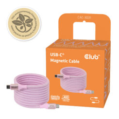 CLUB3D CAC-3031 USB-kabel USB 2.0 2 m USB C Roze - Afbeelding 8