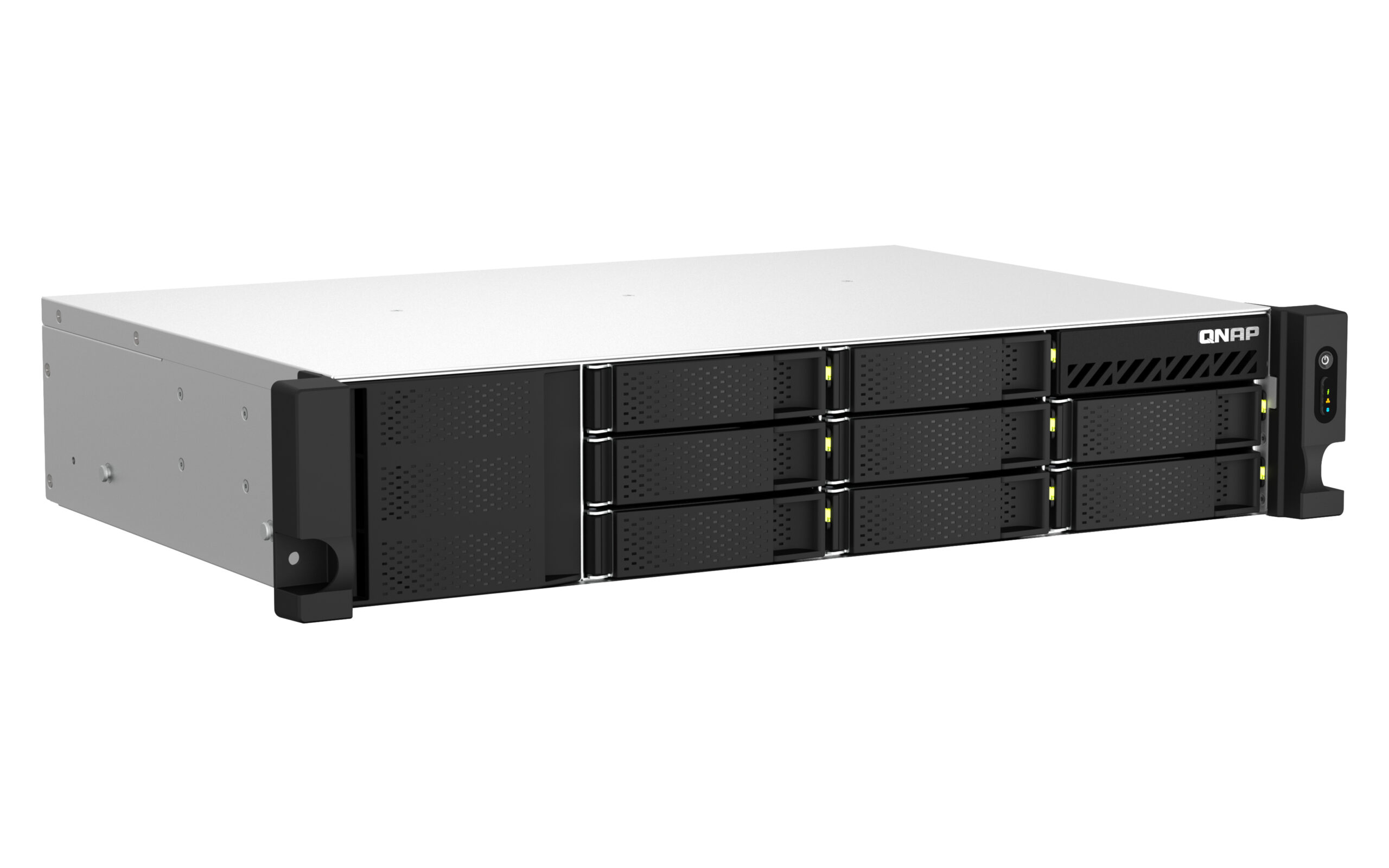 QNAP TS-864EU-RP-8G data-opslag-server NAS Rack (2U) Intel® Celeron® N5095 8 GB DDR4 0 TB QNAP Turbo System Zwart - Afbeelding 4