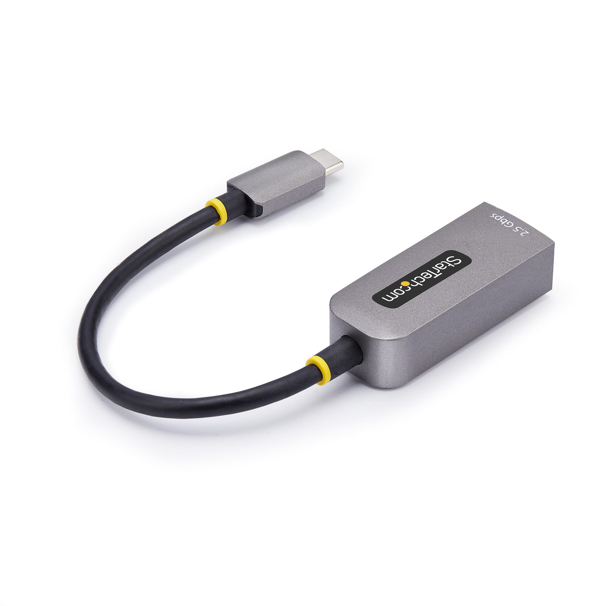 StarTech.com 2.5GbE USB-C naar Ethernet Adapter, NBASE-T NIC, USB 3.0 Type-C 2.5/1G Multi Speed Netwerk, Thunderbolt Compatibel, Windows & Mac - Afbeelding 3