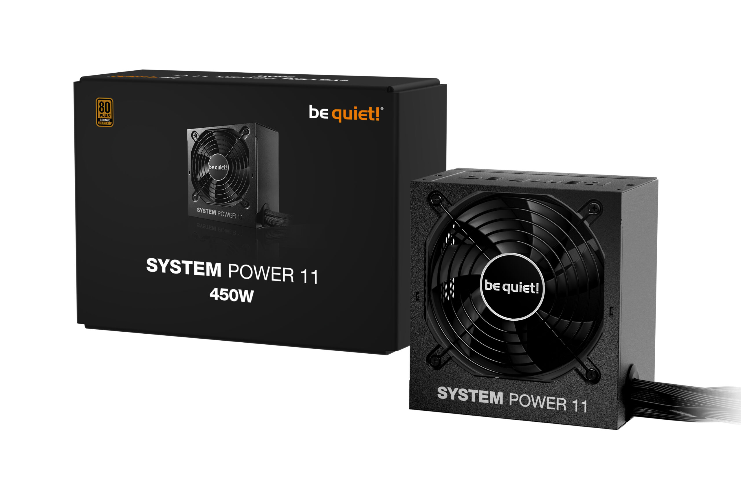 be quiet! System Power 11 450W power supply unit 20+4 pin ATX ATX Zwart - Afbeelding 4