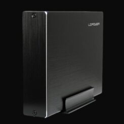 LC-Power Behuizing 8.9cm (3,5) SATAIII>USB3.0 LC-35U3-Becrux(B/Al