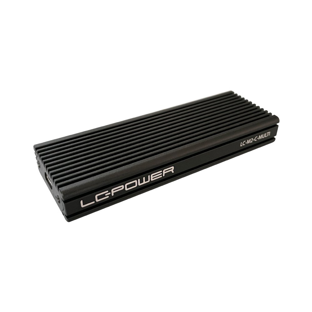 LC-Power SSD-Behuizing LC-M2-C-MULTI - M.2 (NVMe & SATA)