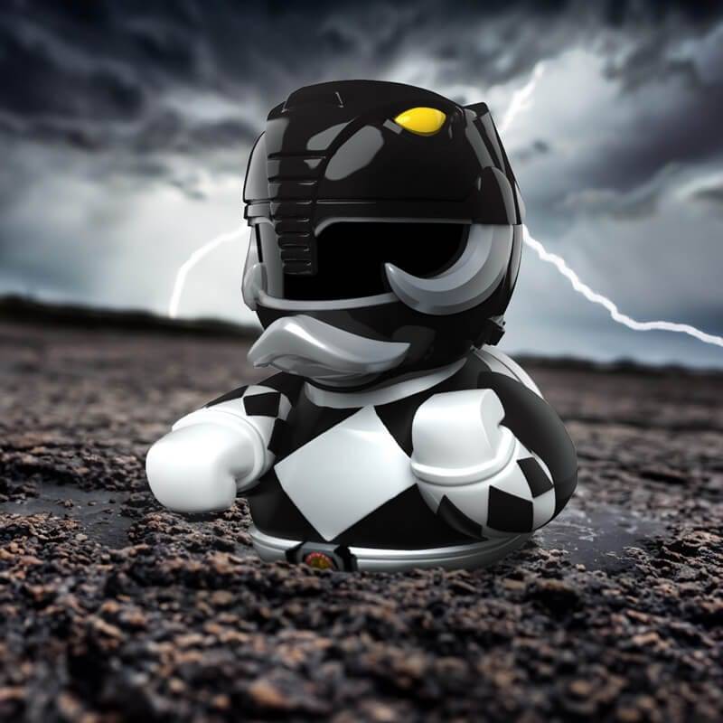 TUBBZ Sammelente - Power Rangers zwart Ranger 9cm