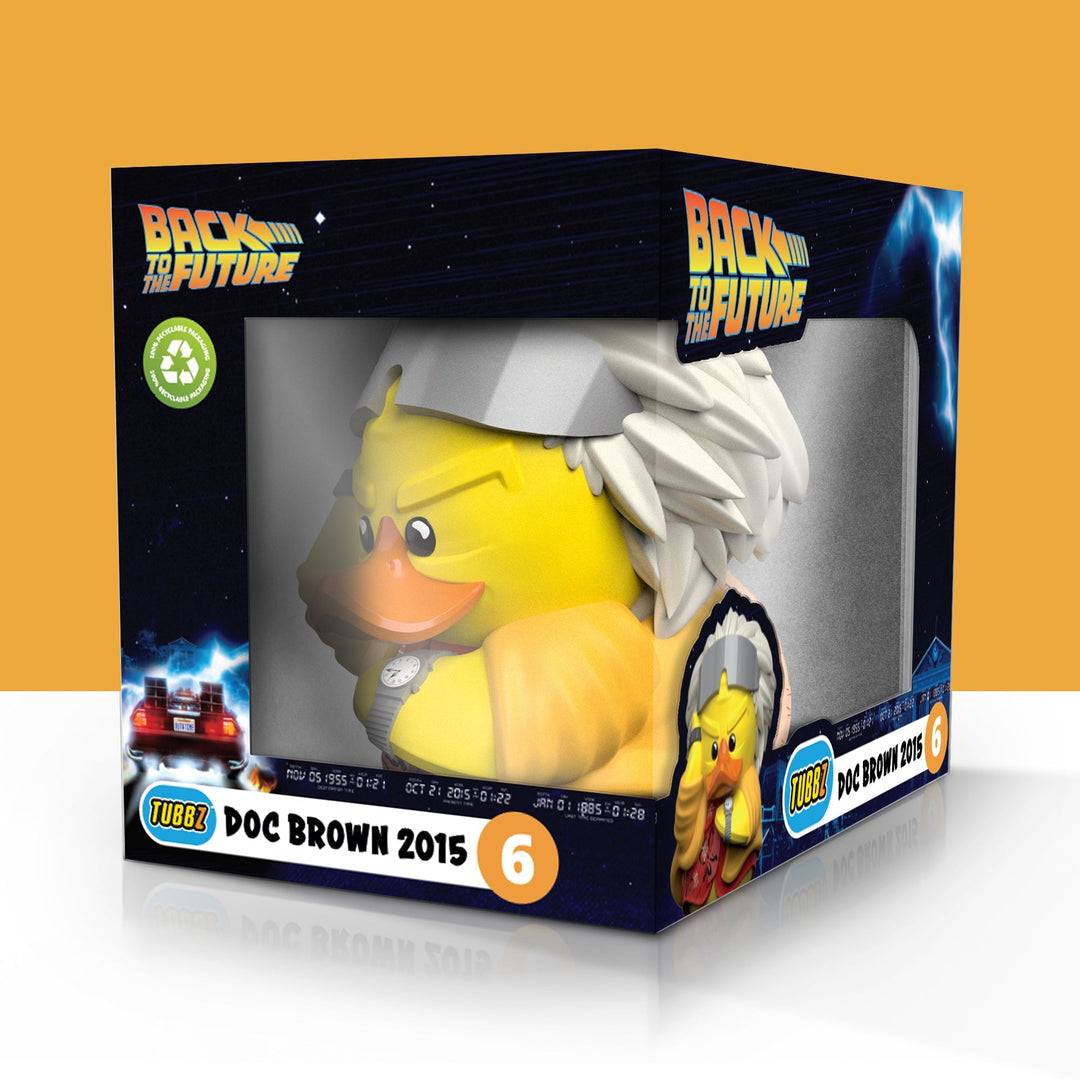 TUBBZ Sammelente - Back to the Future Doc Brown in Box 9cm
