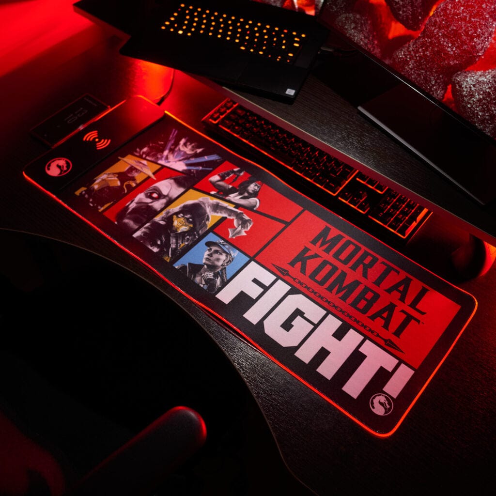 Numskull muismat Mortal Kombat + wireless Charge 30x80cm